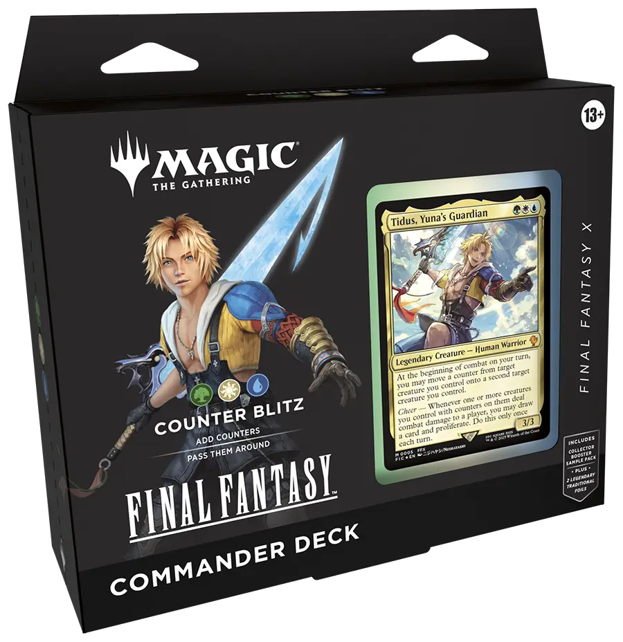 MTG Commander FINAL FANTASY - Counter Blitz Español