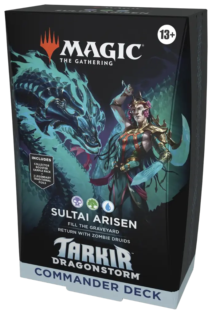 MTG Commander TARKIR: Dragonstorm - Sultai Arisen Inglés