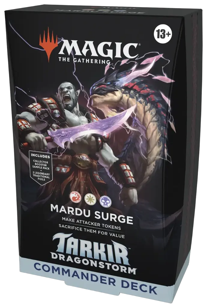 MTG Commander TARKIR: Dragonstorm - Mardu Surge Inglés
