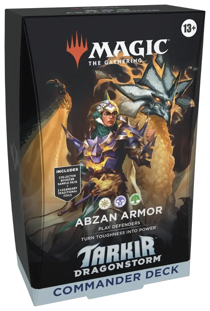 MTG Commander TARKIR: Dragonstorm - Abzan Armor Español