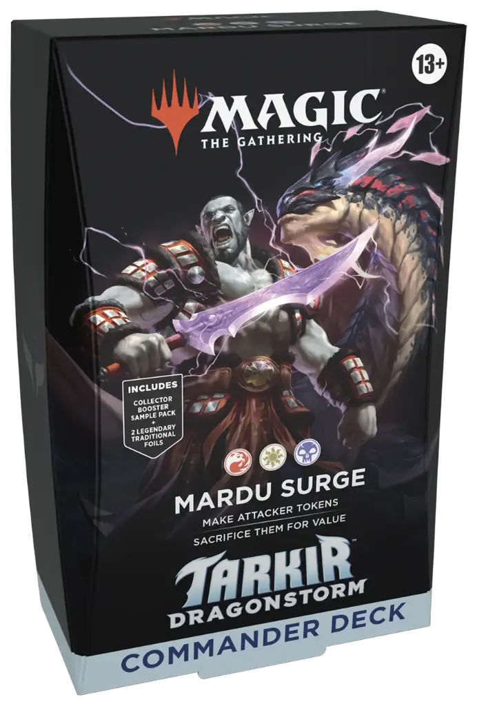 MTG Commander TARKIR: Dragonstorm - Mardu Surge Español