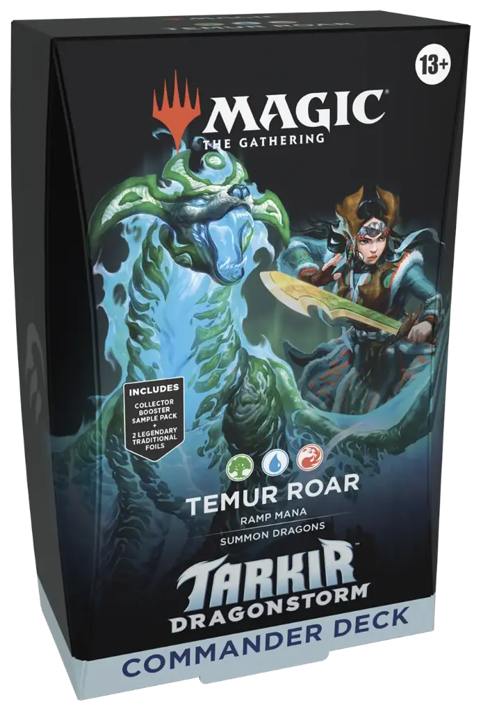 MTG Commander TARKIR: Dragonstorm - Temur Roar Español