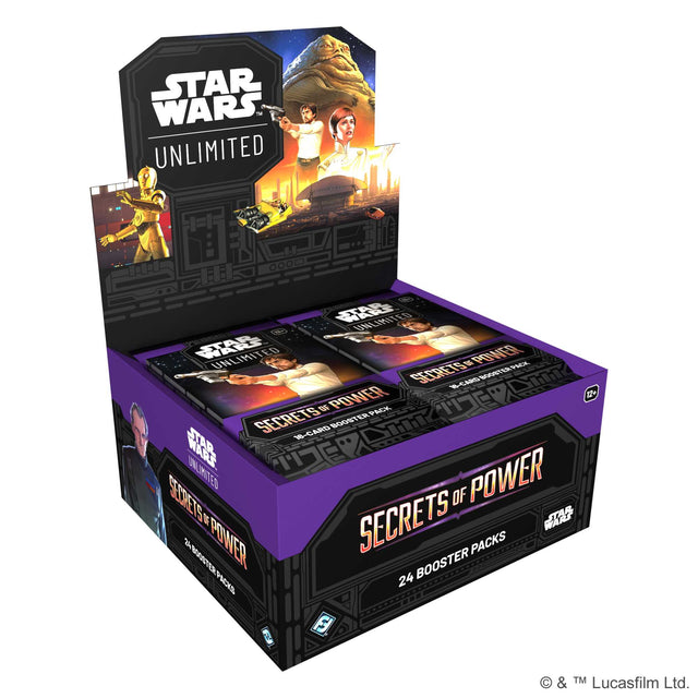 STAR WARS UNLIMITED (SWU) - SECRETS OF POWER CAJA ESPAÑOL