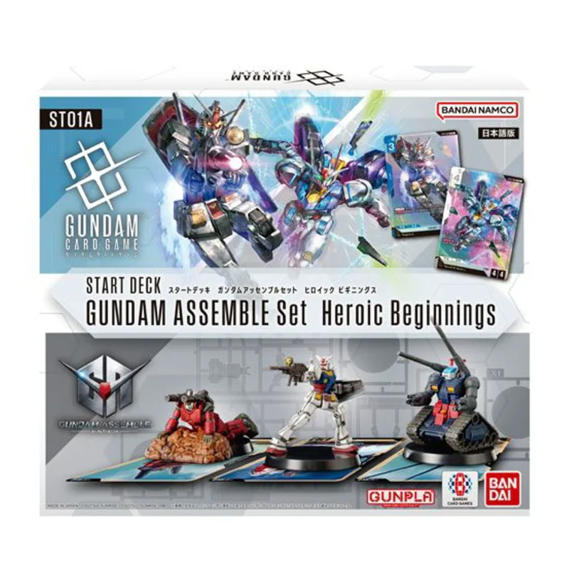 GUNDAM ASSEMBLE STARTER SET HEROIC BEGINNINGS ST01A