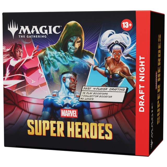 Draft Night Marvel Super Heroes Inglés - Magic The Gathering 