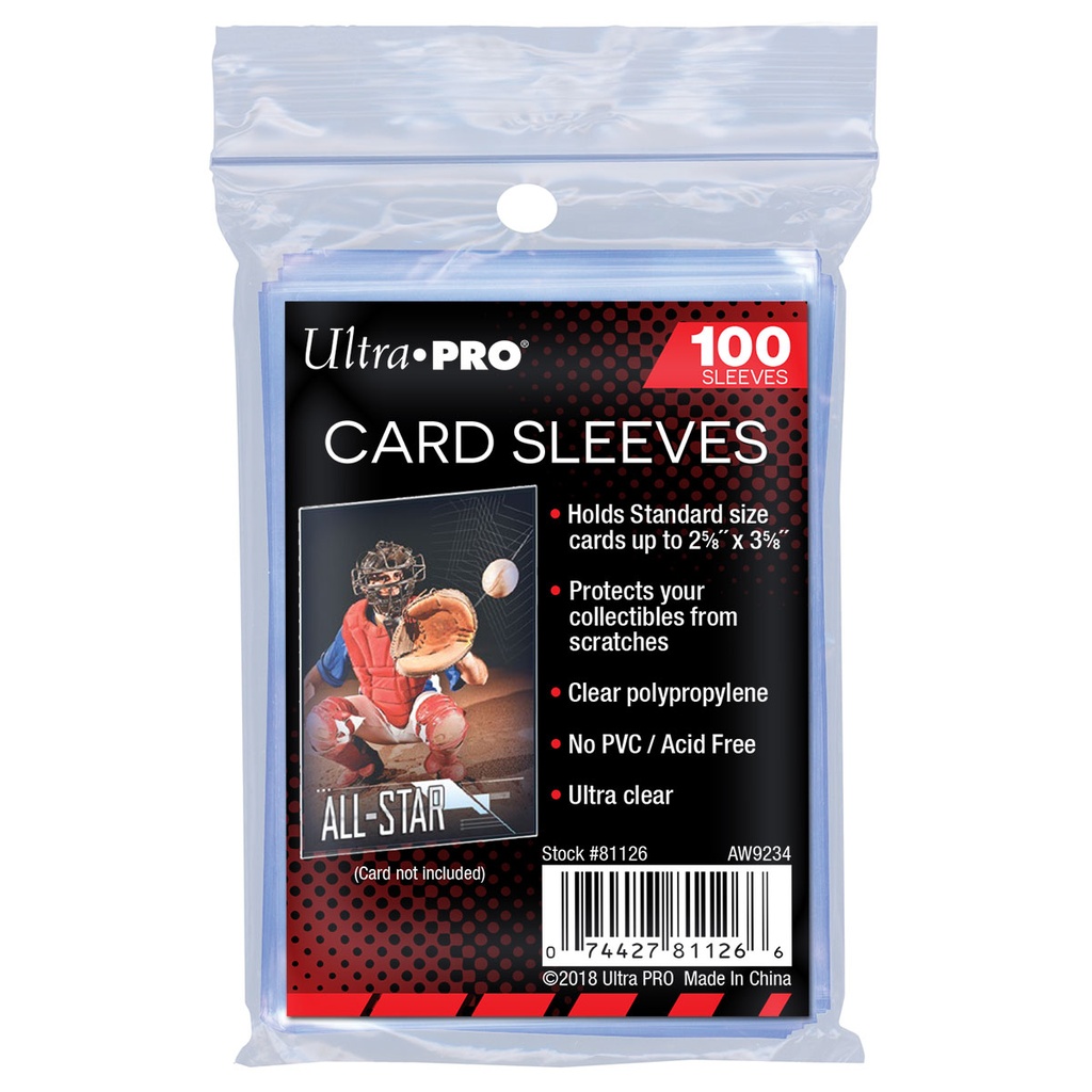 Fundas Standard Regular Cards (100 fundas) Ultra Pro. Penny Sleeves