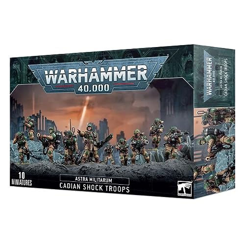 WARHAMMER Tropas De Choque De Cadia (10)