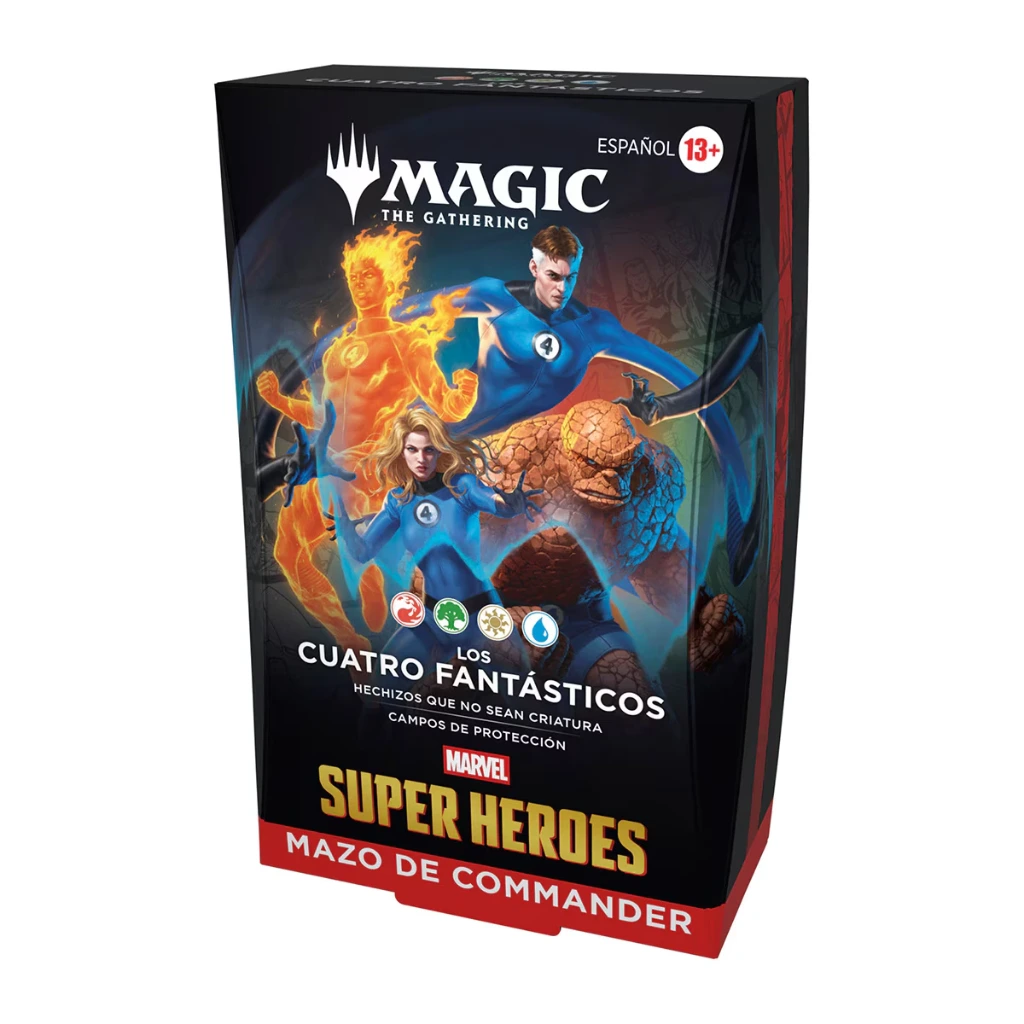 Commander Magic The Gathering: Marvel Super Heroes - "Los Cuatro Fantásticos" ESPAÑOL