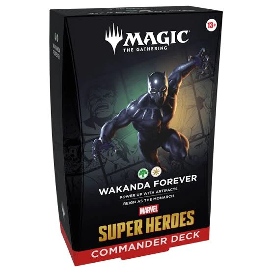 Commander Magic The Gathering: Marvel Super Heroes - "Wakanda Forever" INGLES
