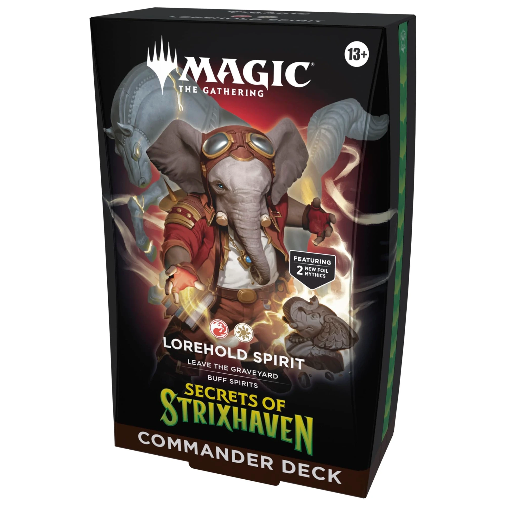 Commander Magic The Gathering: Secrets of Strixhaven - "Lorehold Spirit" INGLES