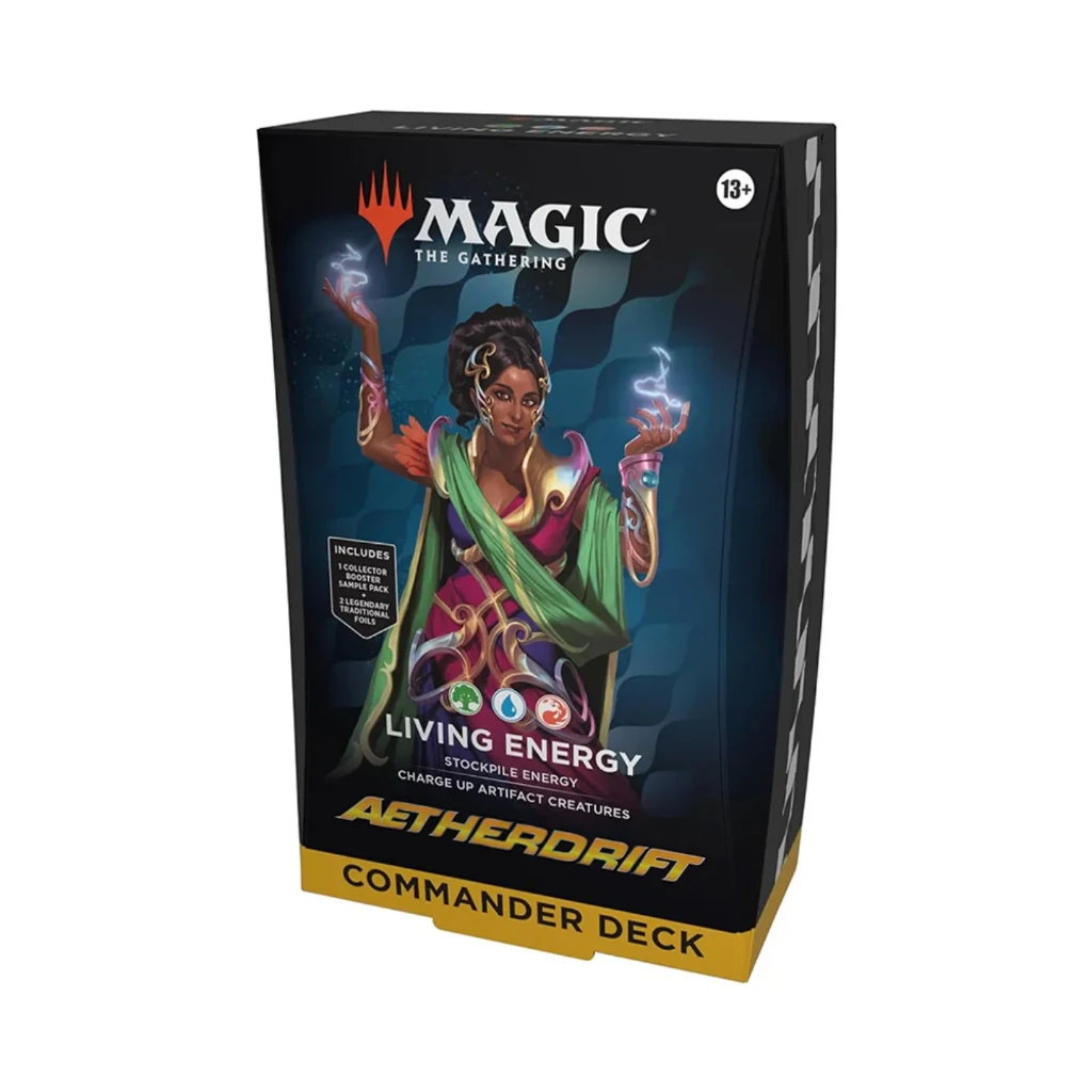 Commander Magic The Gathering: Aetherdrift - "Living Energy" INGLES