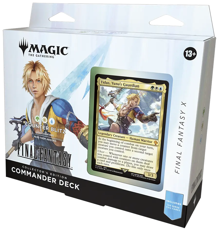 MTG Commander FINAL FANTASY - Counter Blitz Collectors Ed. Inglés