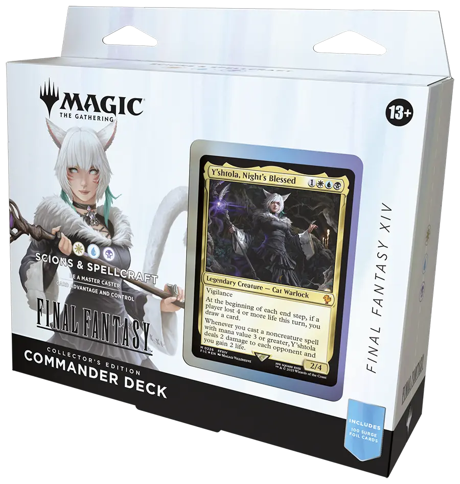 MTG Commander FINAL FANTASY - Scions & Spellcraft Collectors Ed. Inglés