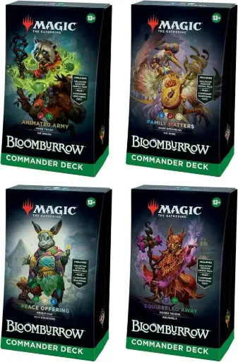 BLOOMBURROW COMMANDER DECKS