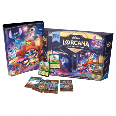 [LORCANA-SET6-GIFTSET] Lorcana - Gift Set Stitch Collector's Azurite Sea