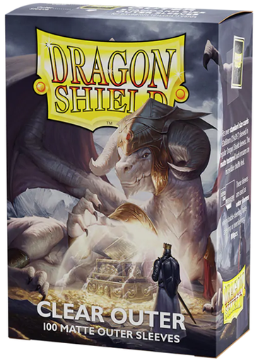[DRAGSHLD-100-CLROUT] Dragon Shield Standard Size (100) - Clear Outer