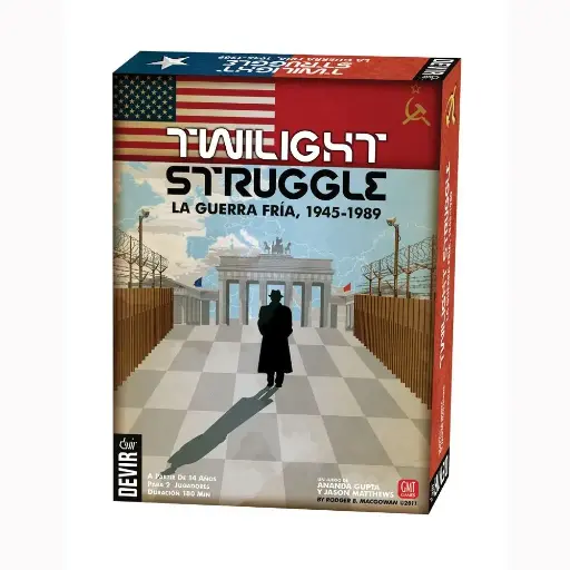[DEVIR-B2B-8436071220780] TWILIGHT STRUGGLE: LA GUERRA FRÍA