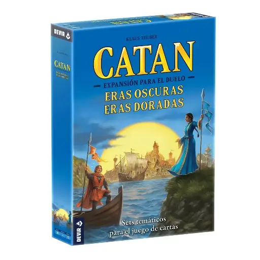 [DEVIR-B2B-8436589627079] CATAN EL DUELO: ERAS OSCURAS, ERAS DORADAS