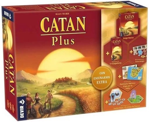 [DEVIR-B2B-8436607941934] CATAN PLUS (ED. 2023)