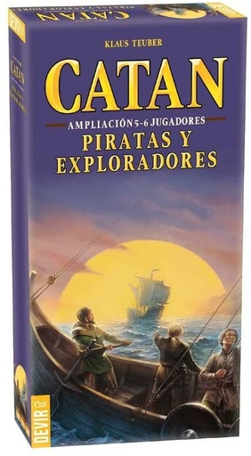 [DEVIR-B2B-8436017221817] CATAN - PIRATAS Y EXPLORADORES  5-6 JUGADORES