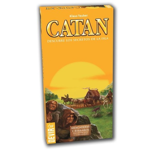 [DEVIR-B2B-8436017220360] CATAN - MERCADERES Y BARBAROS 5-6 JUGADORES