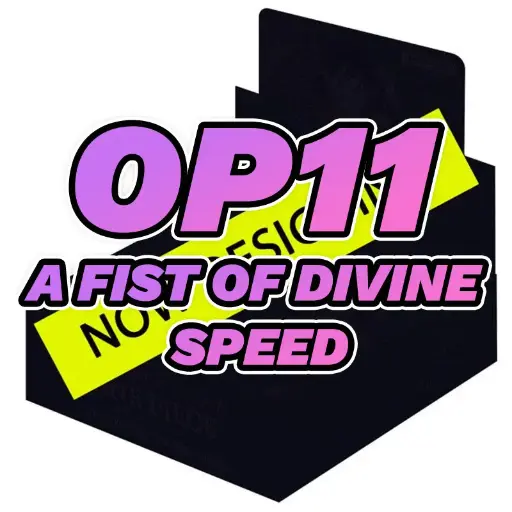 [ONEPIECE-OP11-BOX-EN] One Piece - OP 11 A FIST OF DIVINE SPEED  - Booster Box (24 packs)