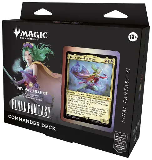 [MTG-FIN-COMM-02-EN] MTG Commander FINAL FANTASY - Revival Fantasy Inglés