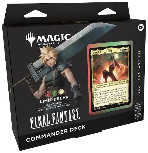 [MTG-FIN-COMM-01-ES] MTG Commander FINAL FANTASY - LIMIT BREAK Español