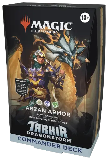 [MTG-TARKDRAG-COMM-01-EN] MTG Commander TARKIR: Dragonstorm - Abzan Armor Inglés