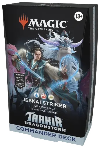 [MTG-TARKDRAG-COMM-02-EN] MTG Commander TARKIR: Dragonstorm - Jeskai Striker Inglés