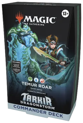 [MTG-TARKDRAG-COMM-05-EN] MTG Commander TARKIR: Dragonstorm - Temur Roar Inglés
