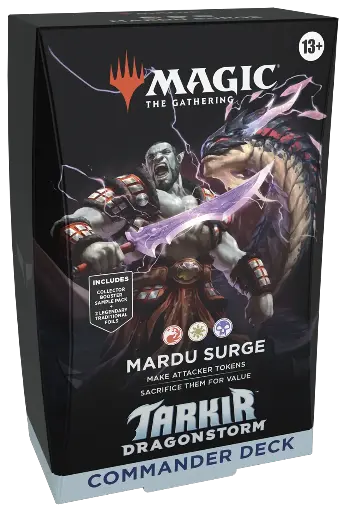 [MTG-TARKDRAG-COMM-04-ES] MTG Commander TARKIR: Dragonstorm - Mardu Surge Español