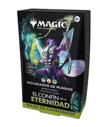 [MTG-EOE-COMMANDER] MTG Commander Edge Of Eternities-Moldeador De Mundos Español
